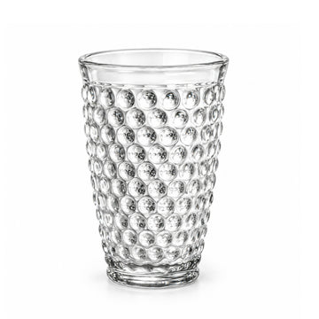 350ml Clear Bubble Highball Tumbler Glass