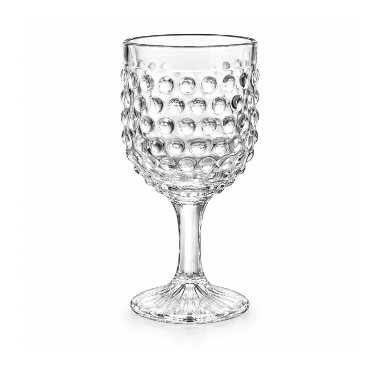 242ml Coco & Gray Bubble Glass Wine Glass