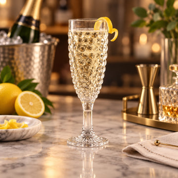 160ml Coco & Gray Bubble Glass Champagne Flute