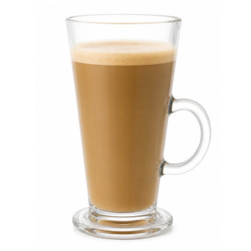 4pcs 250ml Tall Clear Mug  With Handle