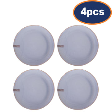 4Pcs Stoneware Dinner Plate