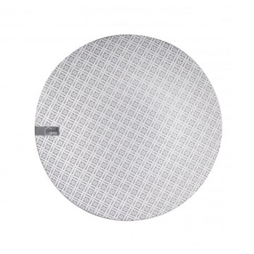 Stoneware Side Plate Geometric Design