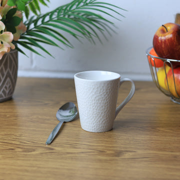 4Pcs Porcelain Coffee Mug with White Rim