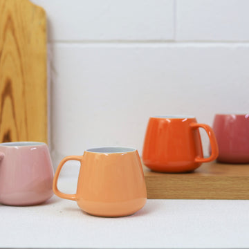 400ml Set Of 4 Coffee Mug Porcelain