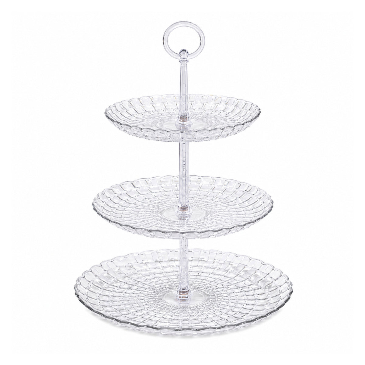 3 Tier Plastic Cake Cupcake Stand