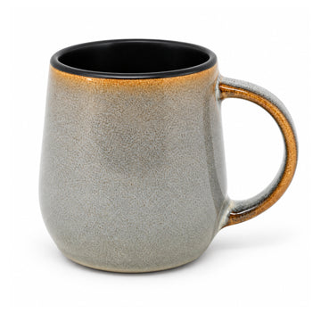 420mlReactive Glaze Grey  Coffee Mug
