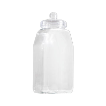 1150ml Clear PET Plastic Classic Style Sweet Jar