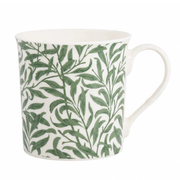 Green Botanical Leaf Mug 310ml | New China Tea Coffee Cup