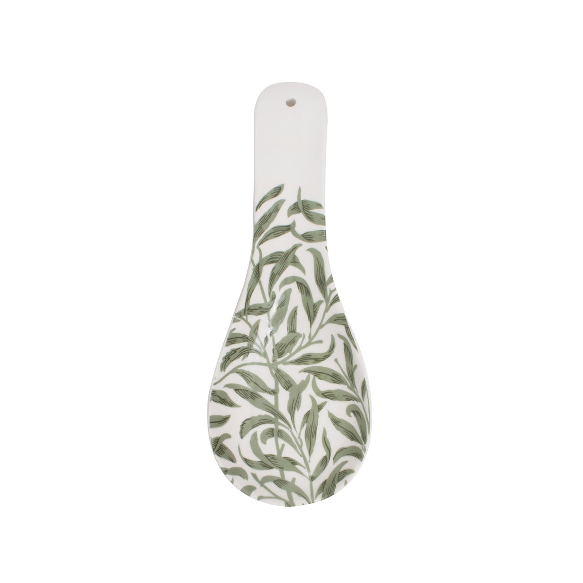 Ceramic Wild Leaves Spoon Rest
