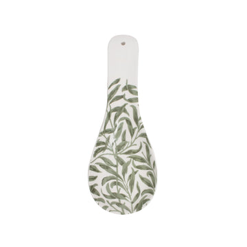 Ceramic Wild Leaves Spoon Rest