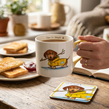 Cockapoo Mug & Coaster Gift Set 390ml New China Dog Lover Gift