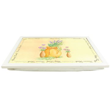 Adult Bean Bag Lap Tray Flower Vase