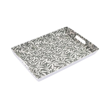 Wild Leaves Melamine Rectangular Serving Tray