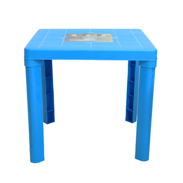 Blue Durable Plastic Kids Indoor & Outdoor Table