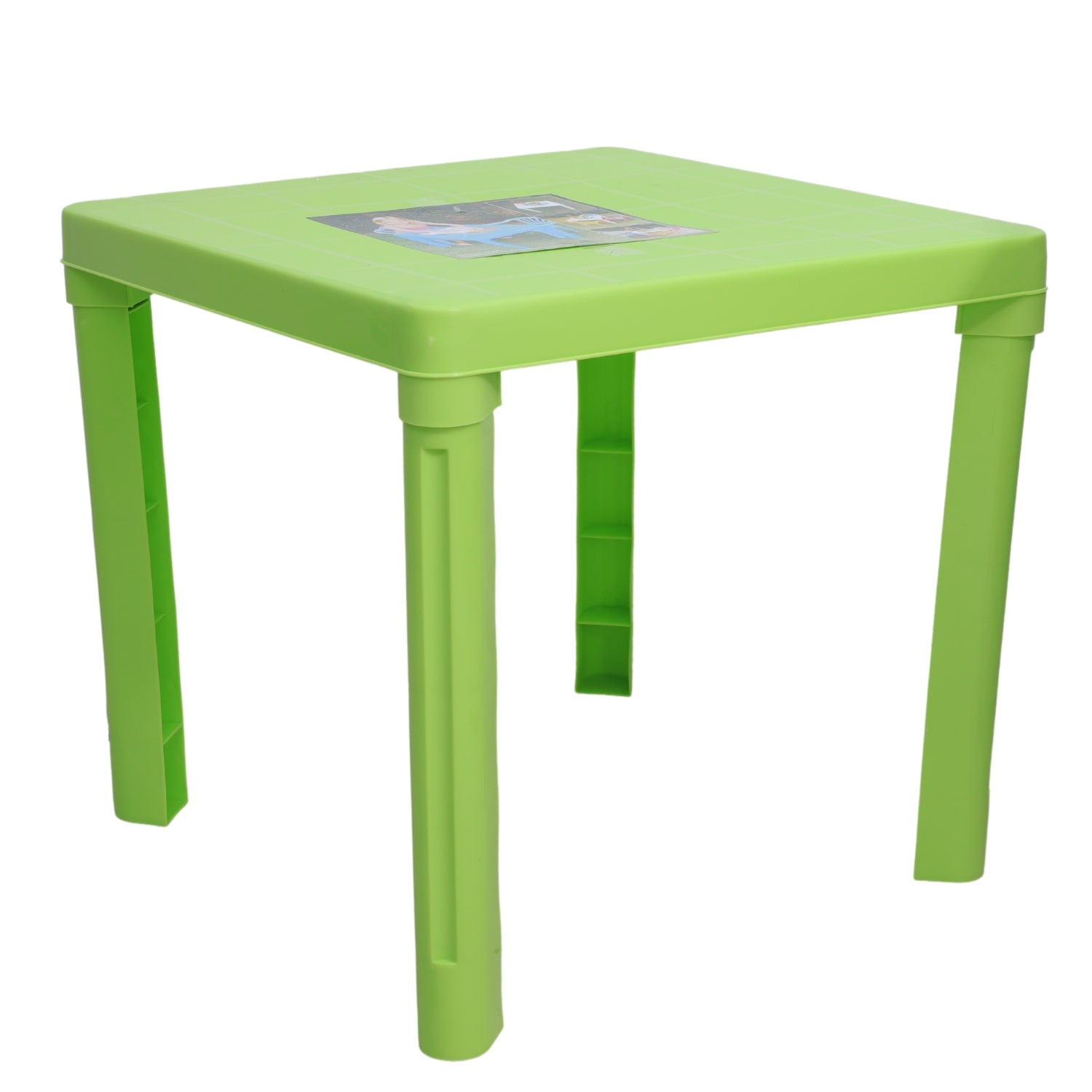 Green Durable Plastic Kids Indoor & Outdoor Table