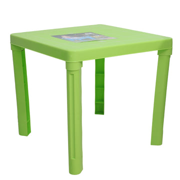 Green Durable Plastic Kids Indoor & Outdoor Table