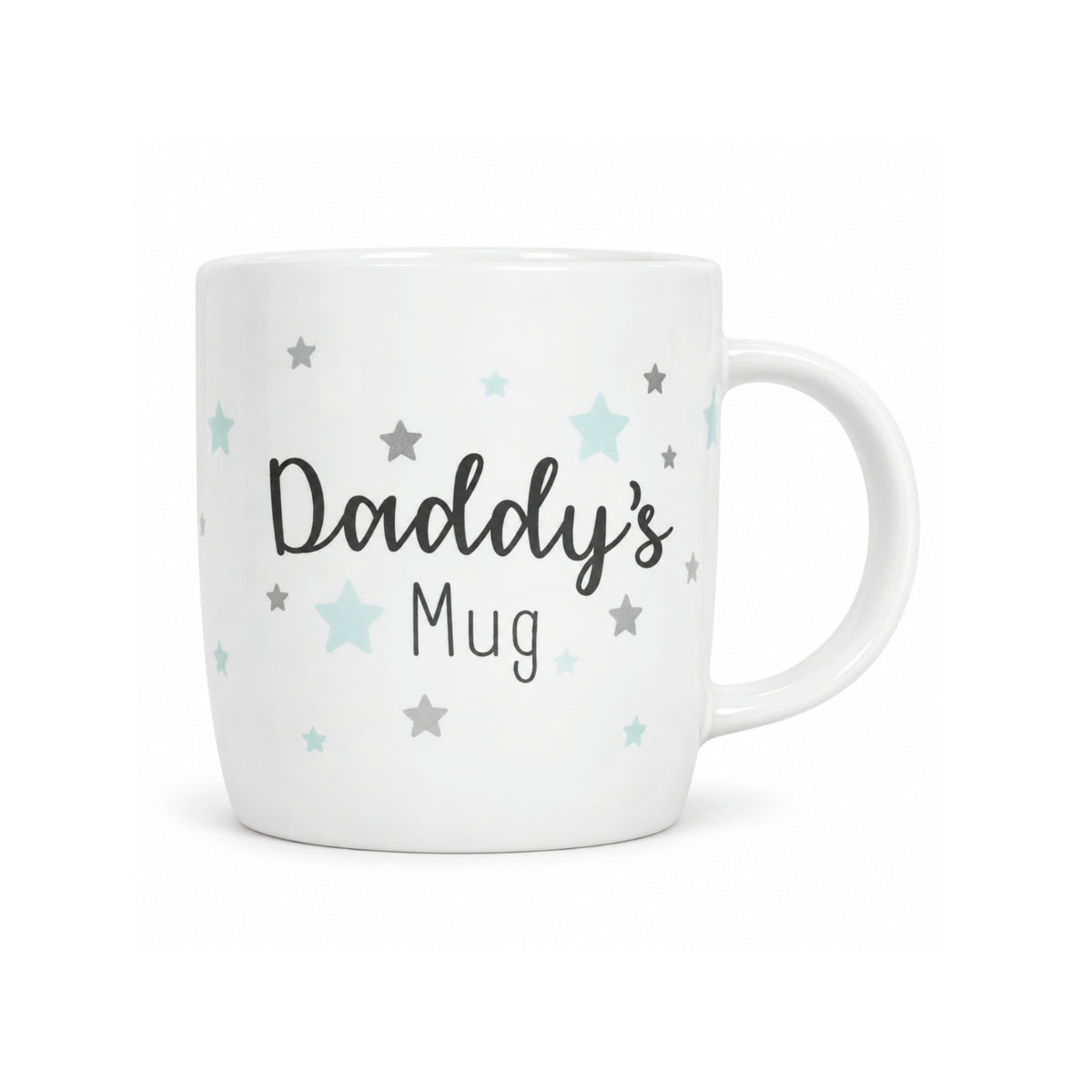 360ml White New Bone China Daddy Print Coffee Mug