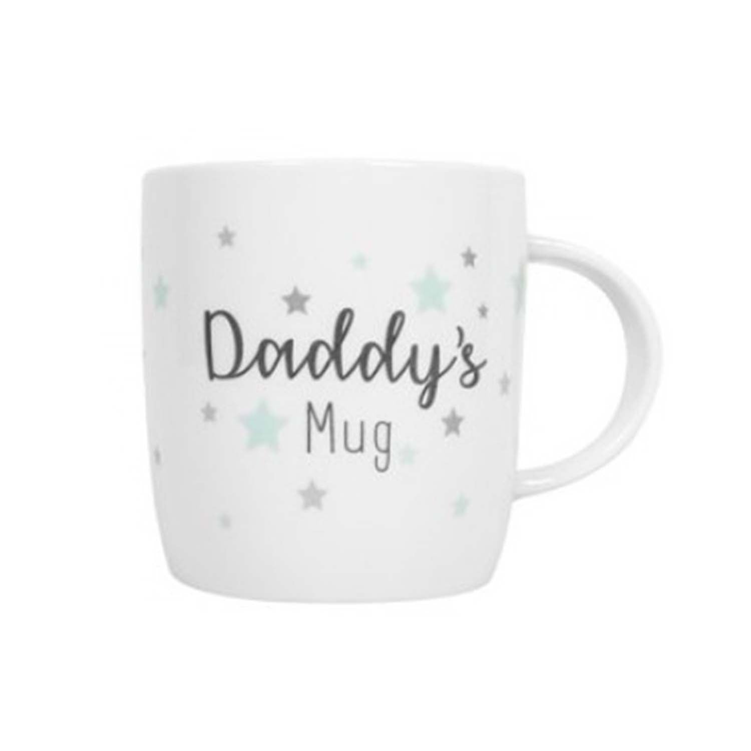 360ml White New Bone China Daddy Print Coffee Mug