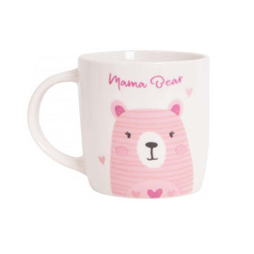 360ml White New Bone China Mama Bear Coffee Mug