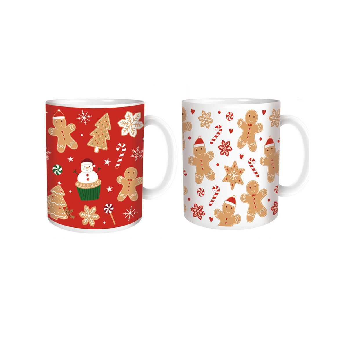 350ml Gingerbread Christmas Coffee Mug