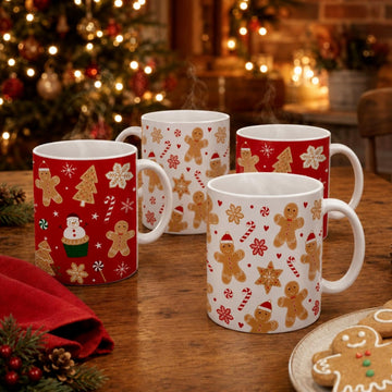 350ml Gingerbread Christmas Coffee Mug