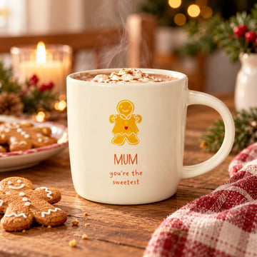 350ml Christmas You're The Sweetest New China Mum Mug