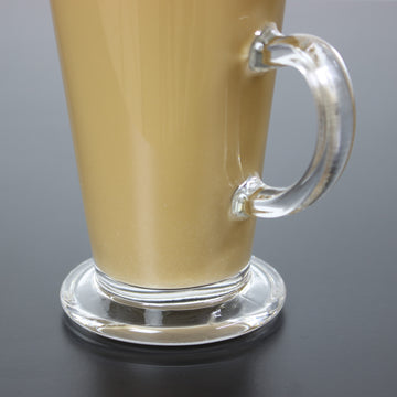 250ml Tall Clear Mug  With Handle