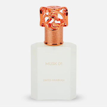 Swiss Arabian Musk 01 Unisex Eau de Parfum 50ml Perfume Spray