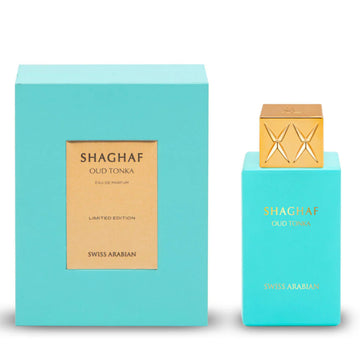 Swiss Arabian Shaghaf Oud Tonka Unisex Eau de Parfum 75ml Perfume Spray