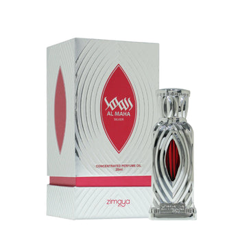 20ml Unisex Zimaya Al Maha Silver Concentrated Perfume Oil