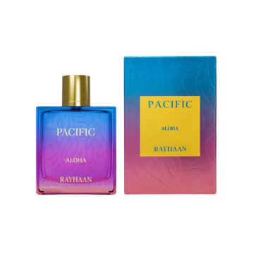 Rayhaan Pacific Aloha 100ml Eau de Parfum for Men & Women - Tropical Long Lasting Perfume