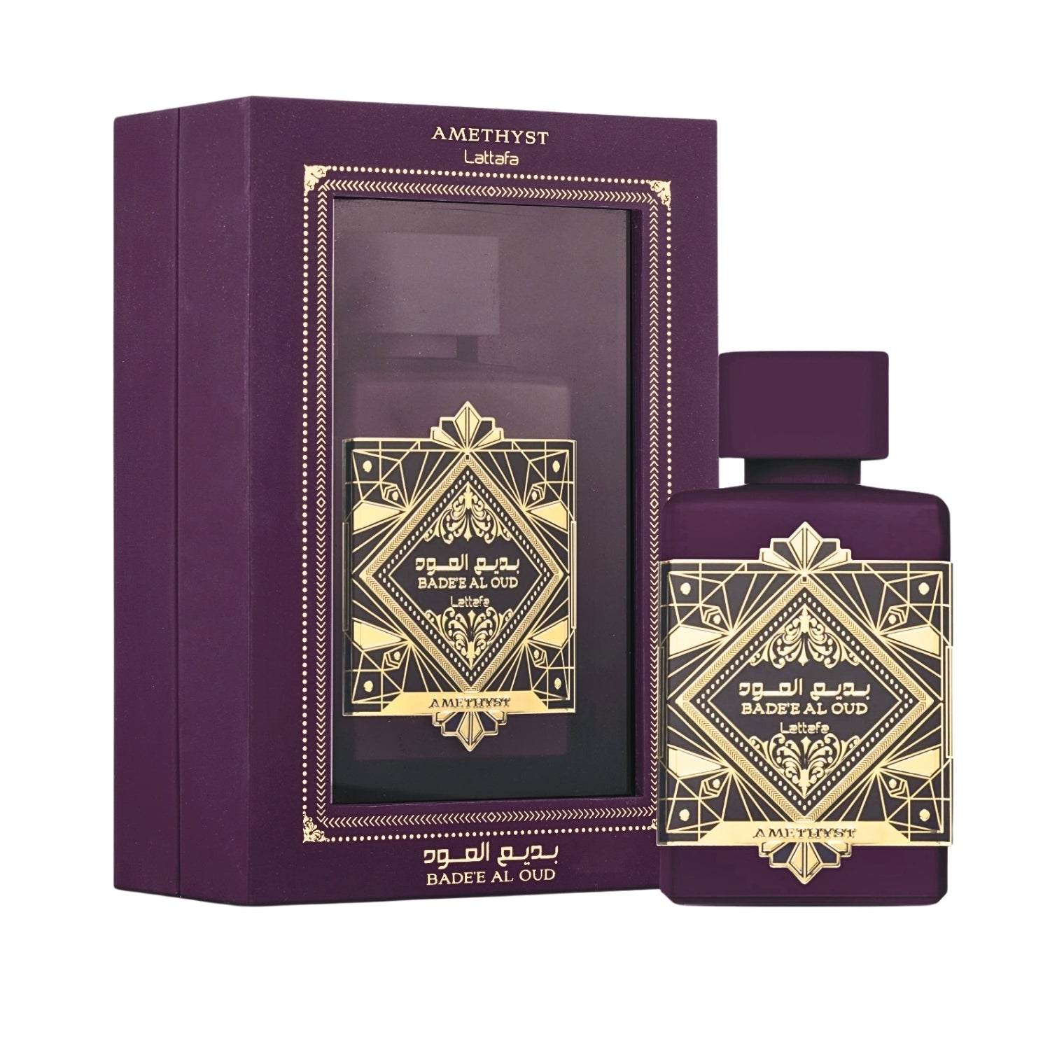 100ml Lattafa Bade'e Al Oud Amethyst Unisex Eau de Parfum