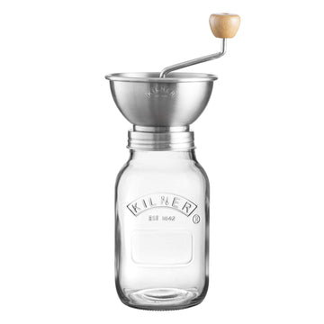 Kilner 1L Glass Manual Sauce Mill Jar Set