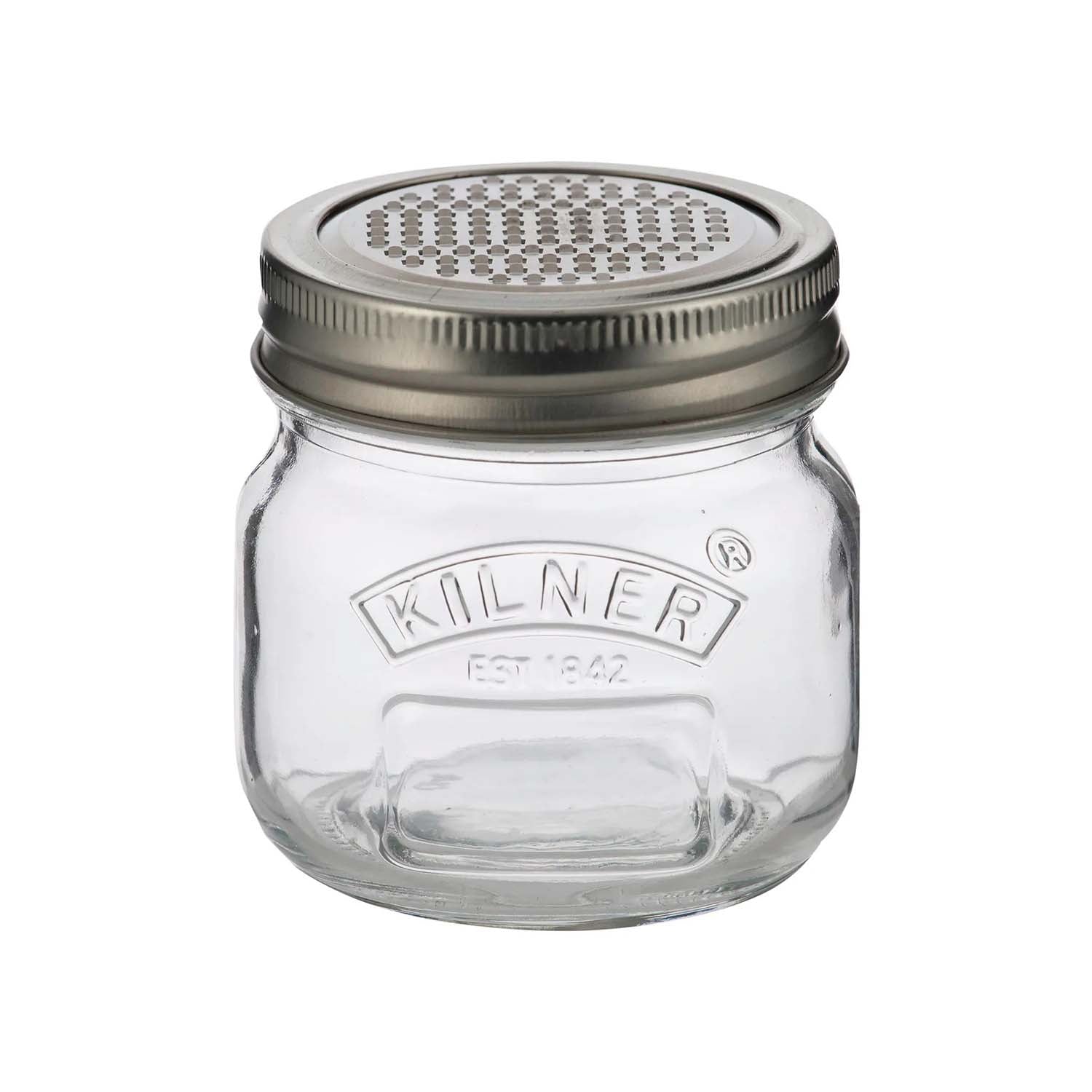 Kilner Glass 250ml Storage Jar & Fine Grater