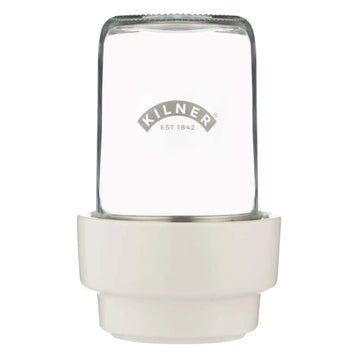 Kilner Wide Mouth Ceramic Base Sprouting Jar Set