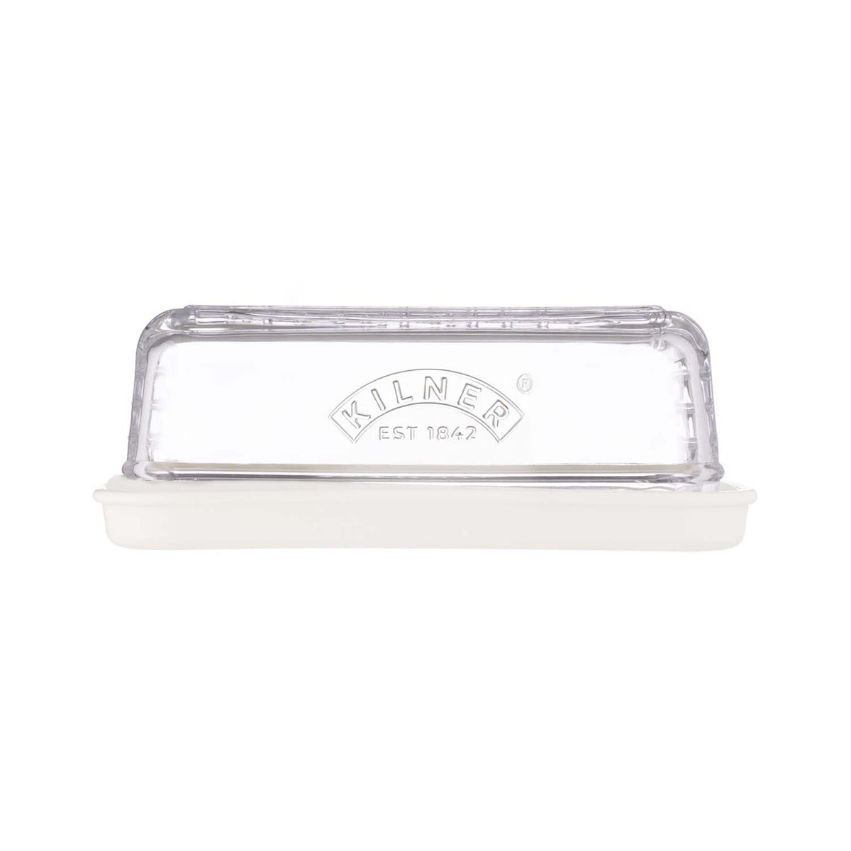 Kilner Ceramic Cheese Dish With Clear Glass Lid
