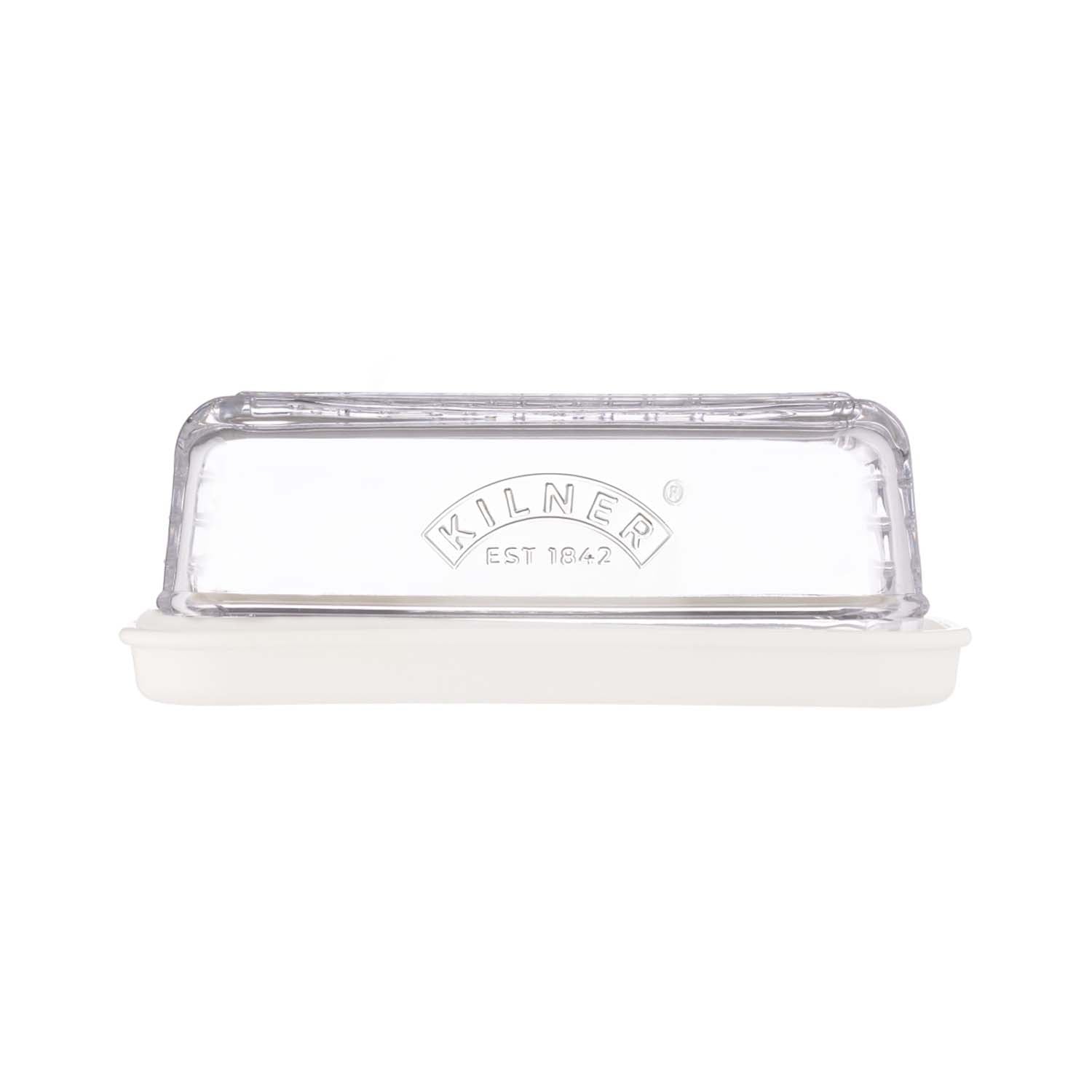 Kilner Ceramic Cheese Dish With Clear Glass Lid