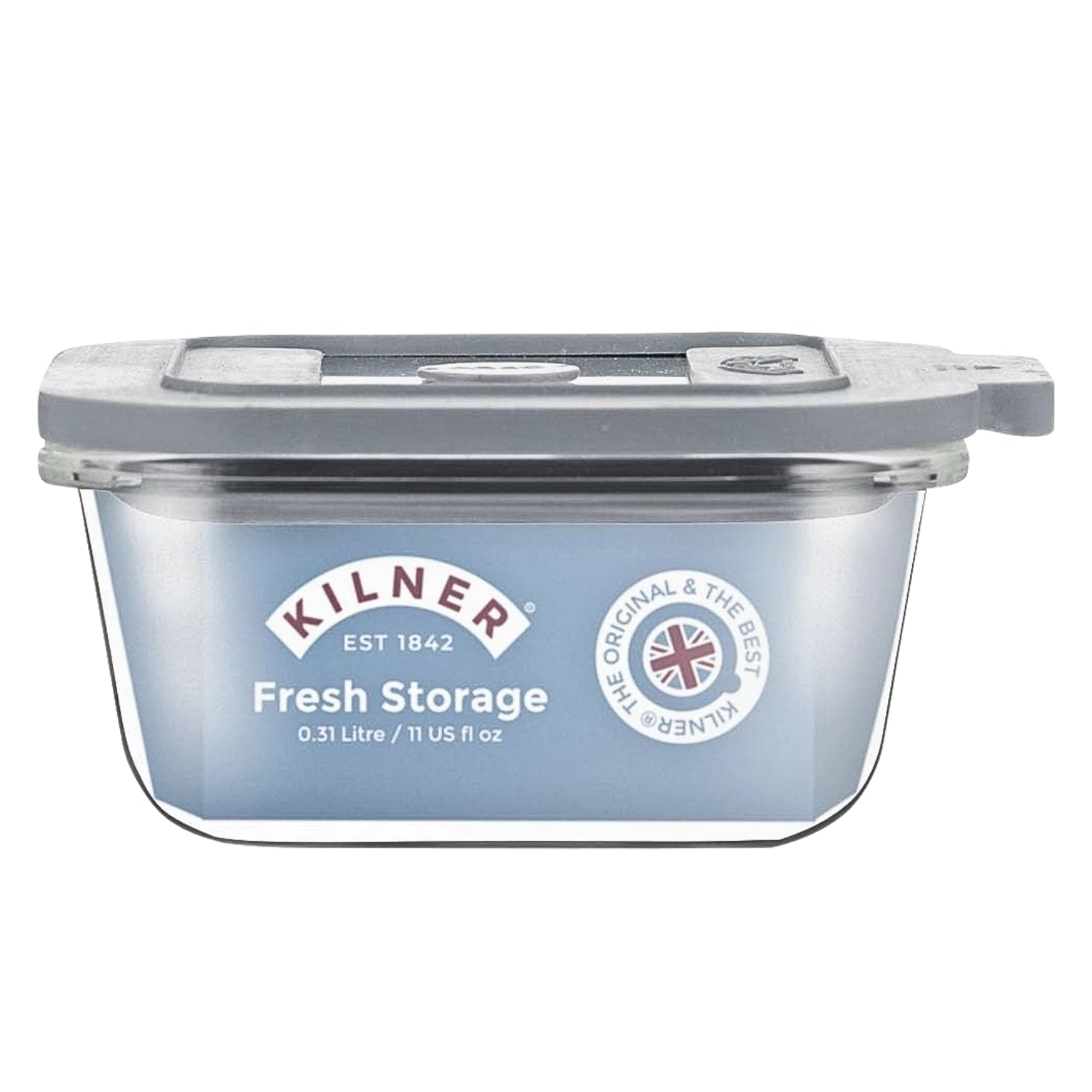 Kilner 310ml Glass Square Storage Container