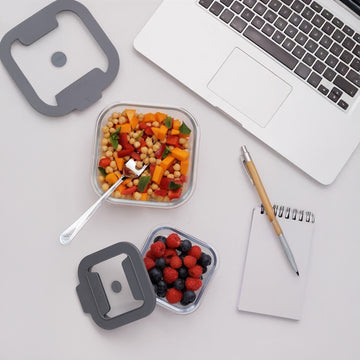 Kilner 310ml Glass Square Storage Container