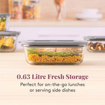2Pcs Kilner 0.63L Fresh Storage Container