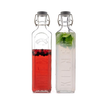 1000ml Clip Top Airtight Seal Kilner Glass Bottle