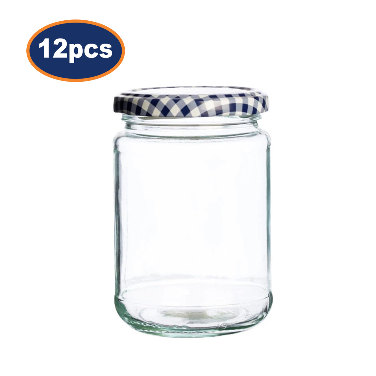 12pcs Round 730ml Kilner Glass Storage Jar