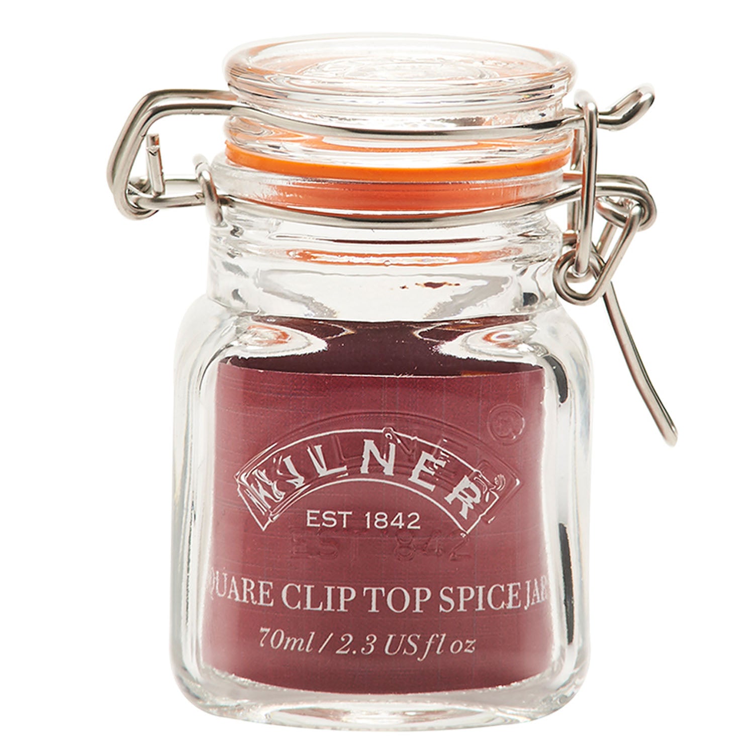 12Pcs Kilner 70ml Clip Top Glass Storage Jars