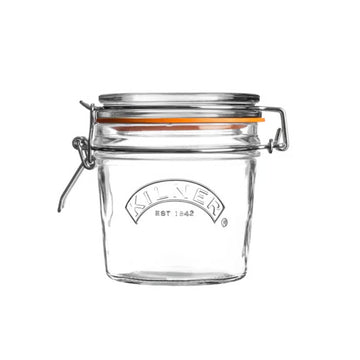 Kilner Clip Top Round 350ml Airtight Glass Storage Jar
