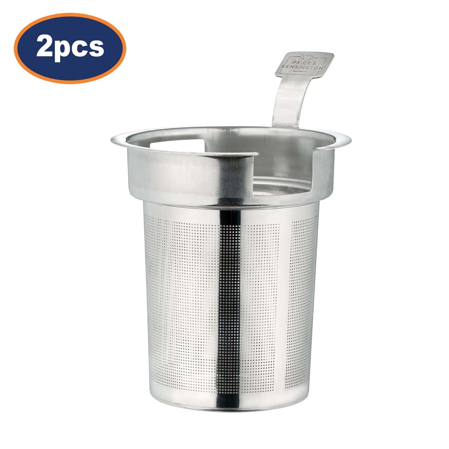 2Pcs 6 Cup Stainless Steel Teapot Filter