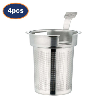 4Pcs 6 Cup Stainless Steel Teapot Filter
