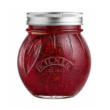 Kilner 400ml Screw Top Orange Shaped Glass Storage Jar