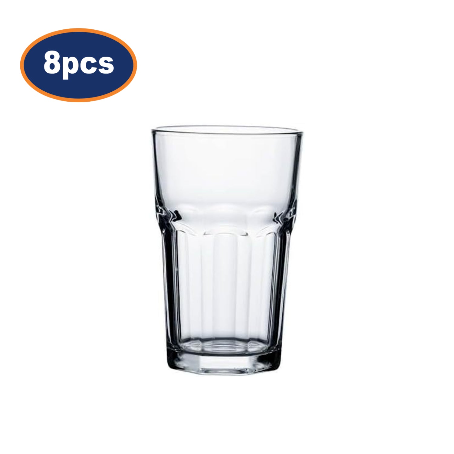 8Pcs 300ml Clear Ravenhead Manhattan Gift Box Hiball Glass Set