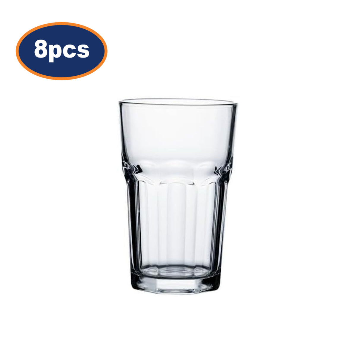 8Pcs 300ml Clear Ravenhead Manhattan Gift Box Hiball Glass Set