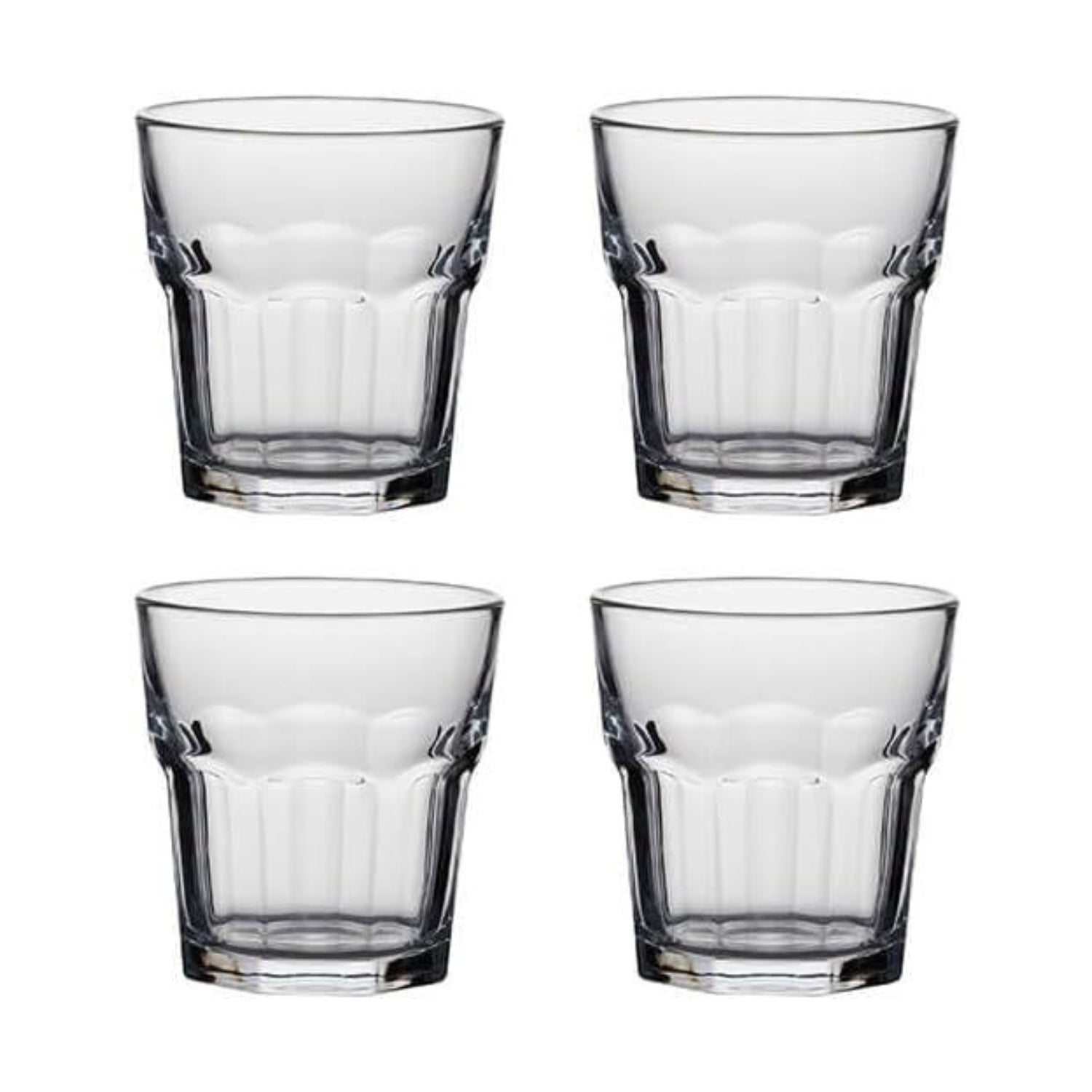 4Pcs Clear 230ml Ravenhead Manhattan Gift Boxed Mixer Glass Set